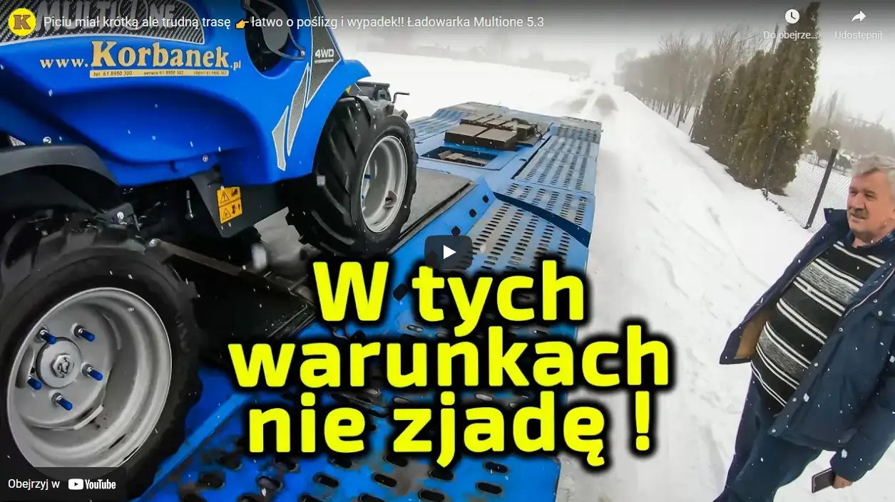 Łatwo o poślizg i upadek